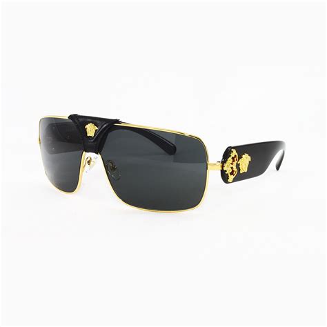 male versace gold glasses|Versace prescription glasses men's.